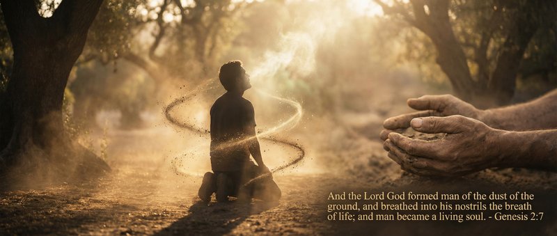 Create a powerful visual representation that brings this Bible verse to life:…