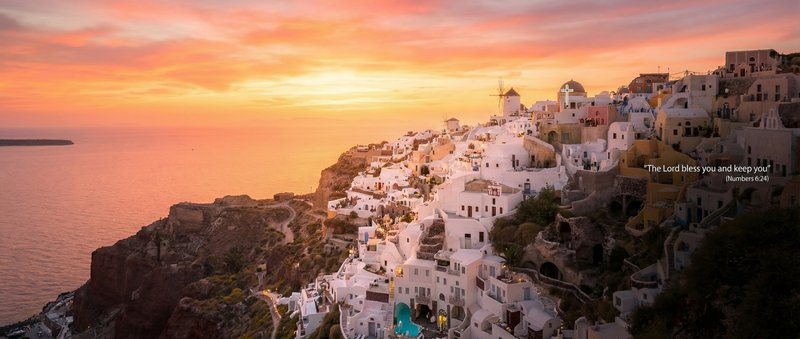 remix image to make it a bit brighter, but keep the sunset. Add a church with…