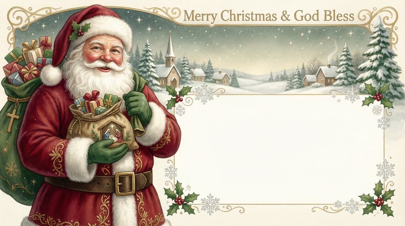 Create a beautiful holiday greeting card design.

Holiday: christmas

Design …